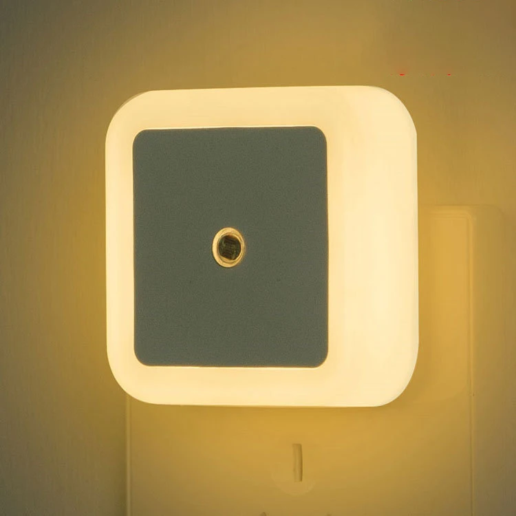 Online Ordering Smart Home Outlet Cover Sensor kids Mini Led Night Light For Children Room Wall Mounted Control Base