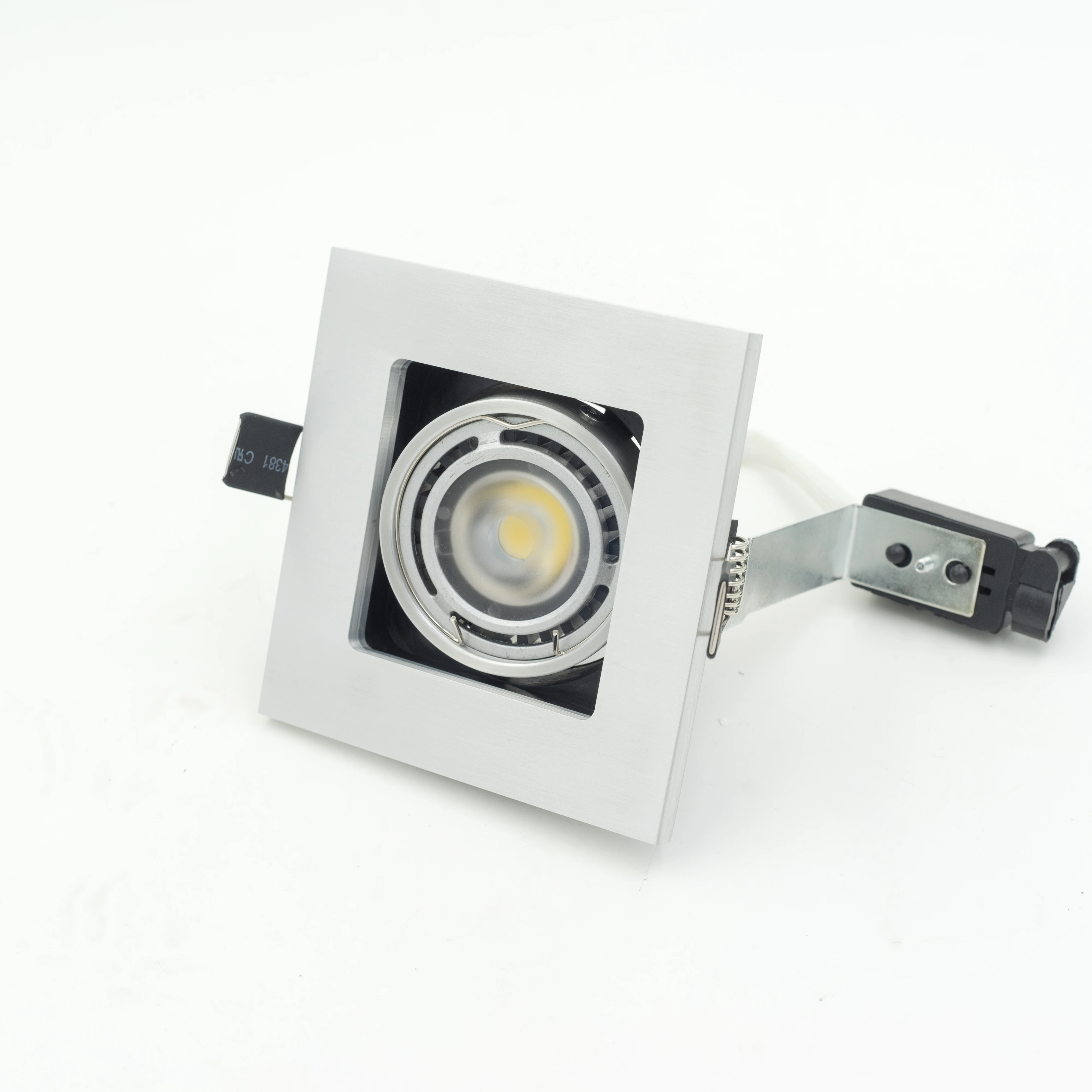 
Hot Product LED Downlight Square Embedded Grille LED Light Adjustable Metal Square Ceiling Light 
