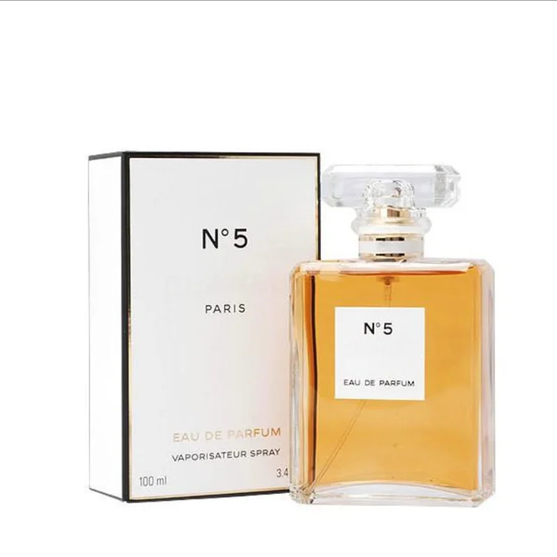 

N5 Perfume 100ml Women Perfume Fragrance Eau De Parfum Famous Brand Number Five Incense Yellow Bottle Long Smell, Picture