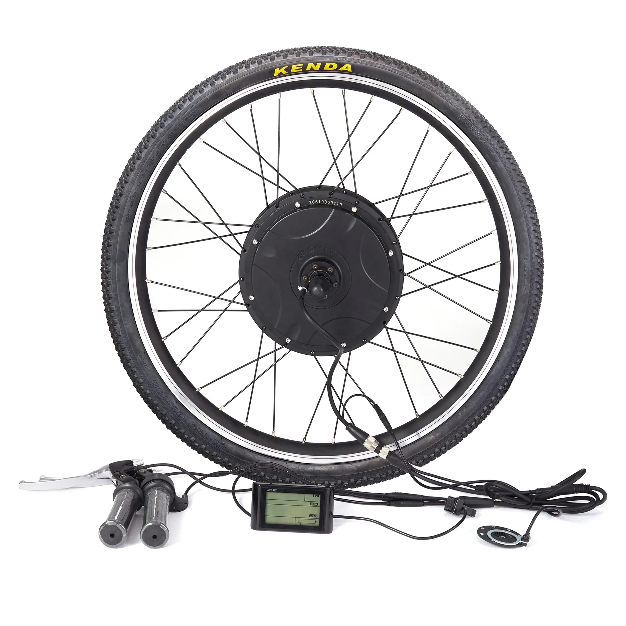 CSC 48V 1500W electric bicycle Rear Wheel conversion easy installation Built in Controller e bike kit with waterproof connector