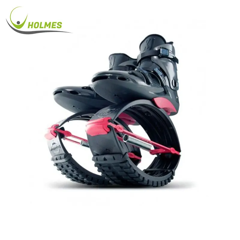 

Wholesale Jumping Shoes Unisex Outdoor Bounce Sports Rebound Boots New Style Anti-Gravity Running Boots Gym Shoes, Black/red