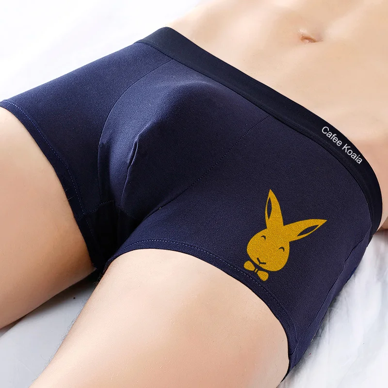 

Anti-bacterial Silver Ion Crotch Custom Boxer Shorts Cotton Underwear for Men