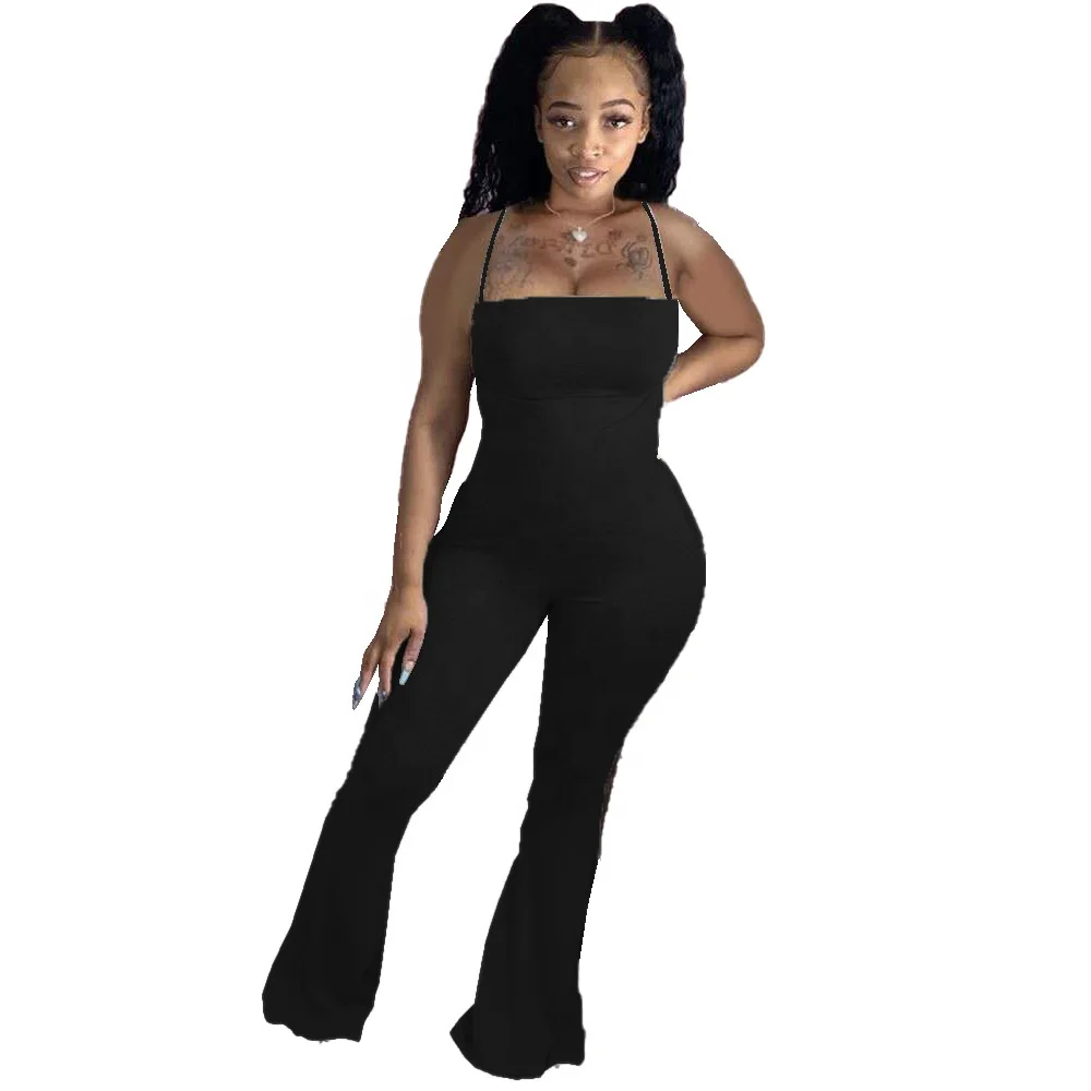 

Ladies Fashion Clothing Jumpsuits For Women Sexy Belt Plus Size High Waist Horn Casual Women Outfits Sexy Playsuit