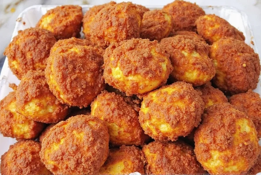 Chili Relleno battered and ready to fry