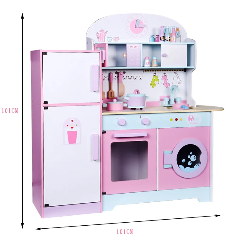 2021 hot sell wholesale wooden pretend play cooking toys wooden kitchen toys