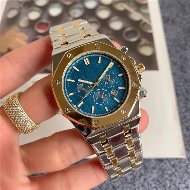 

2021 New Series Three-Hand Quartz Watch European and American Famous Watch Fashion Men's Watch, Picture shows