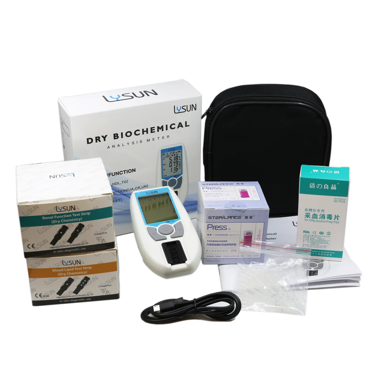 Homeuse Blood Test Equipment/dry Chemistry Monitor Test For Kidney And