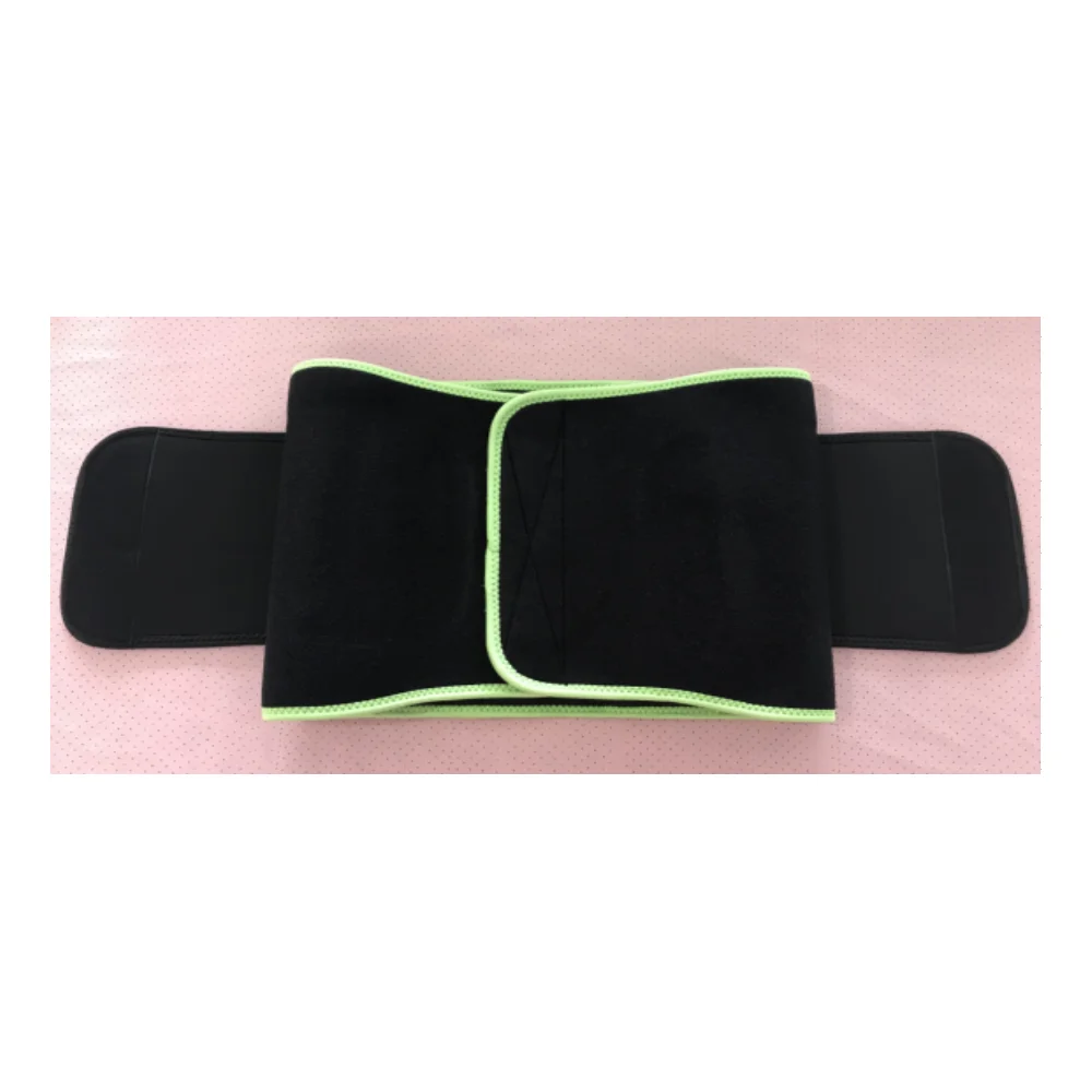 

Best Neoprene Sports Slimming Waist Wrap Band Sauna Belt Weight Loss Sweet Waist Trimmer Sweat Belt For Women Men, Black, rose red, blue, yellow, green and customize more colors