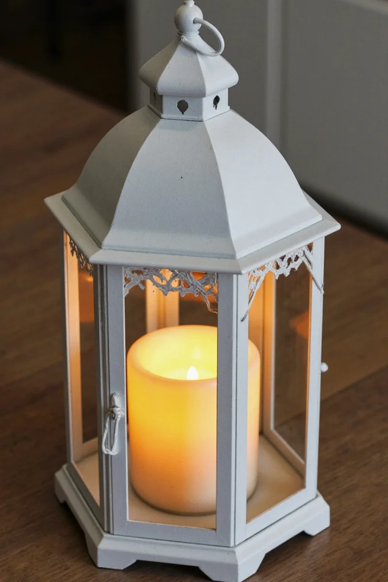 LED lanterns in a child's bedroom