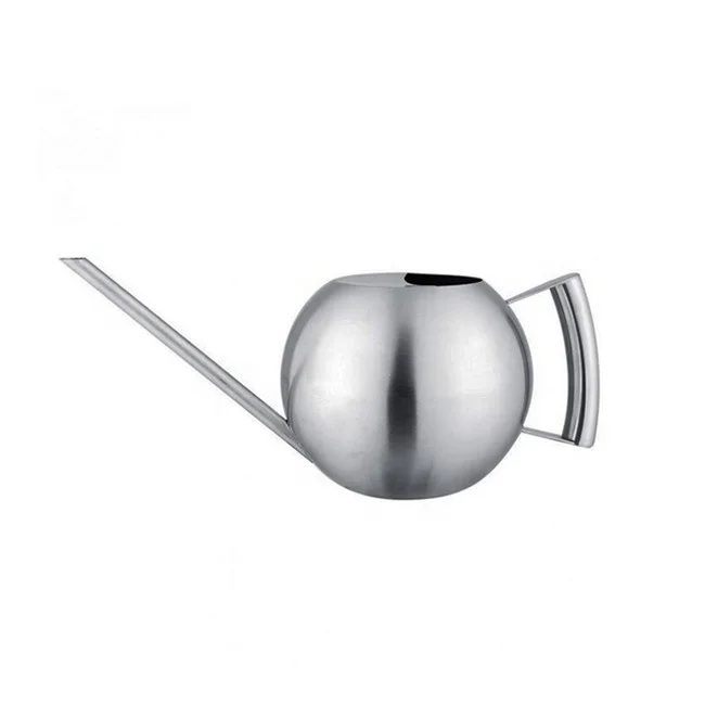 

1000ml Watering Can for Indoor House Plants Long Spout Brushed Stainless Steel Watering Pot