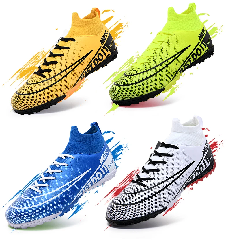 

2021 cheap turf sport indoor soccer shoes football boots for men