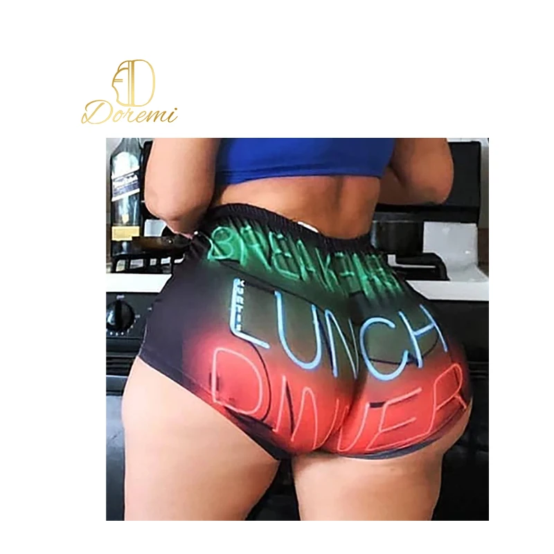 

Hot Selling Factory Direct Sales In 2020 Summer Young Girl Street Fun Hip Lift Casual Shorts