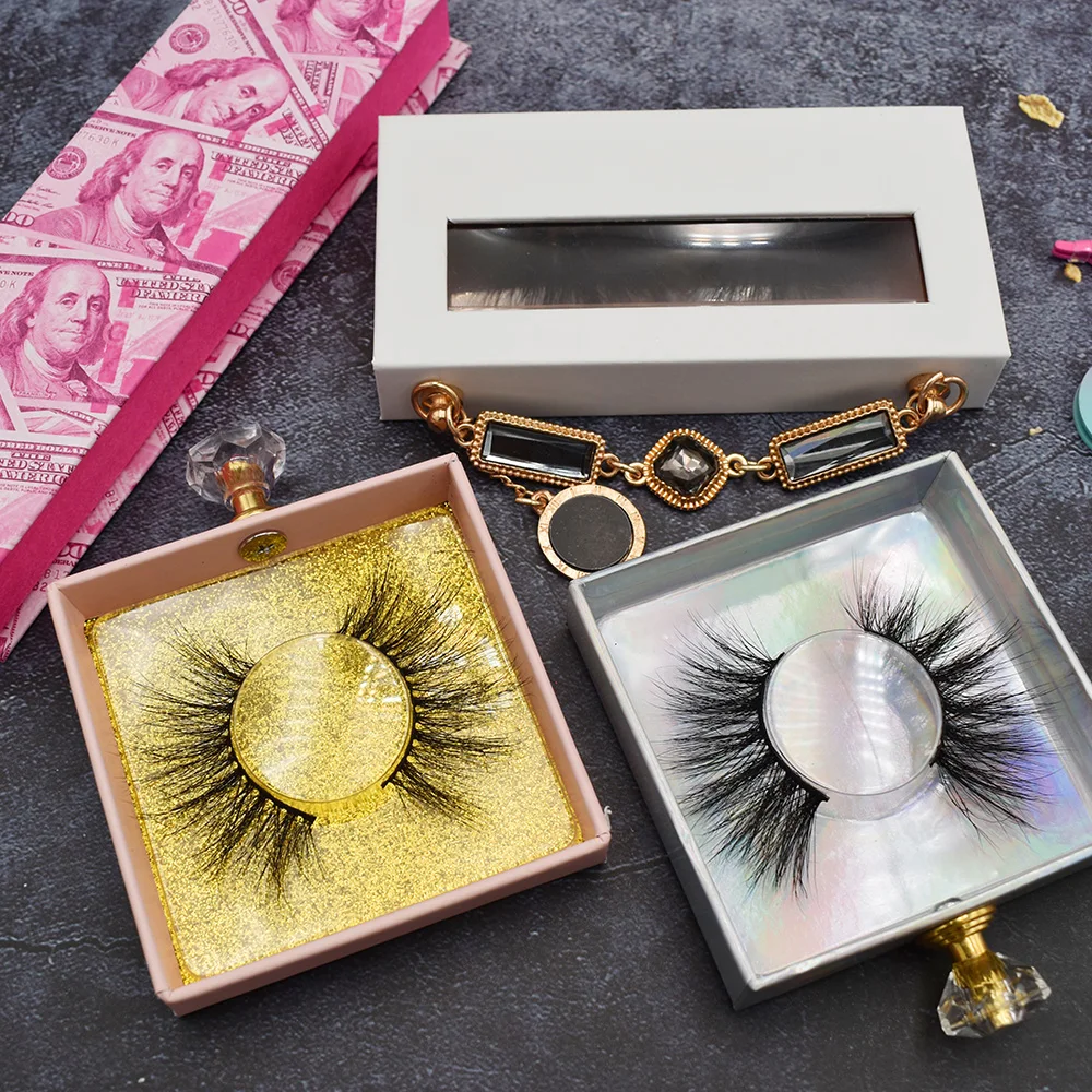 

make your own eyelash clear magnetic box package cute lash boxes, Cusotmer's request