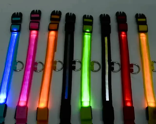 

gps led dog collar and leash set collar leather pet collars