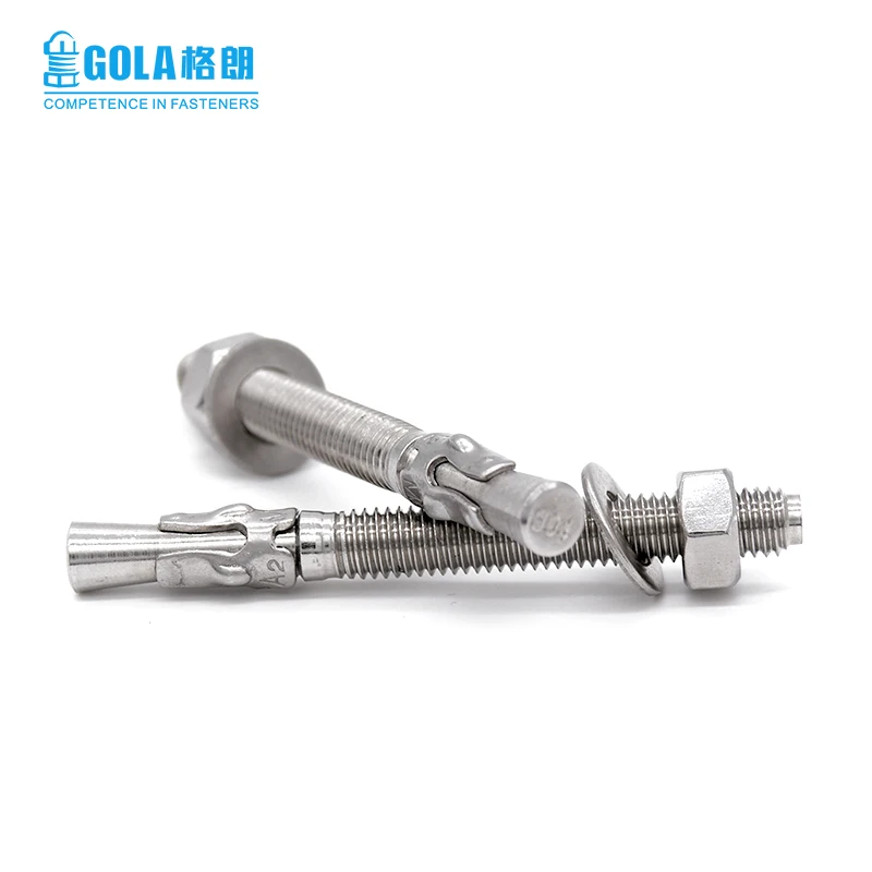 Stainless Steel 304 M10 Expansion Wedge Anchor Bolt Buy Wedge Anchor