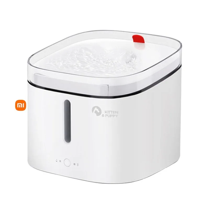 

Xiaomi 2L Pet Cat Water Fountain Electric Dog Cat Pet Mute Drinker Feeder Bowl Pet Drinking Fountain Dispenser