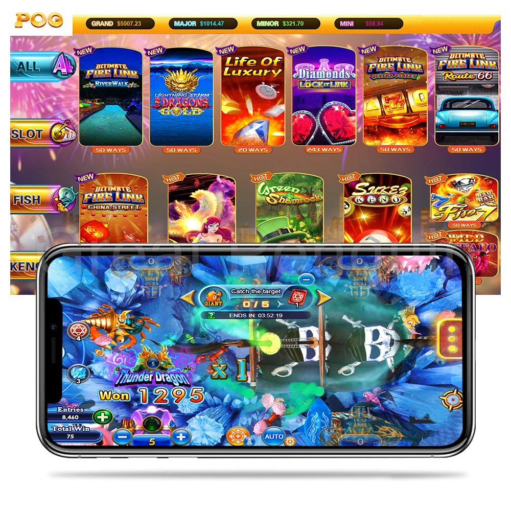 

Pot O Gold Newest High Holding Profit Online Casino Fish Game Mobile App