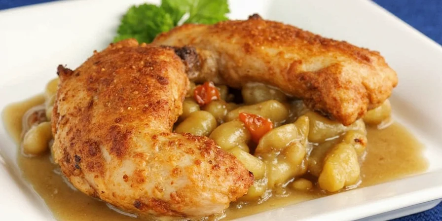 Chicken Marinating in Buttermilk