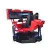 Red/Black Three Screen Racing Car Simulator 3D 4D 5D 6D 7D 9D Race Simulator For Adults