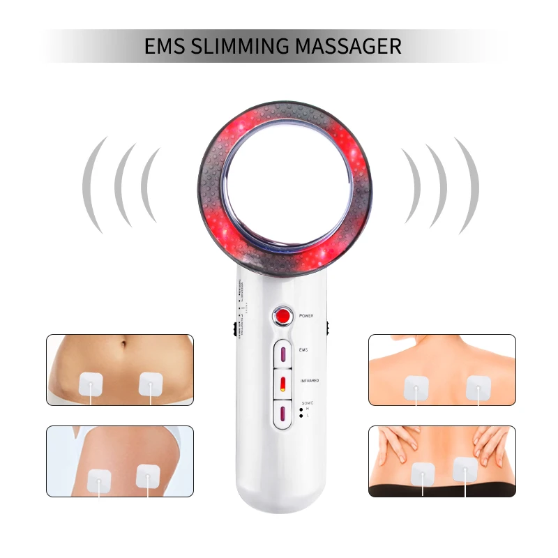 

RTS High Quality Cavitation Body weight loss Vacuum Roller Slimming 6 in 1 Rf Ems Beauty Body Slimming Cavitation Machine