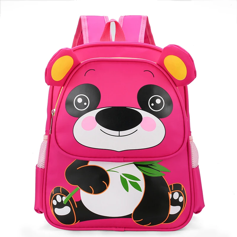 

The new printed word and logo backpack for primary school students First grade kindergarten tutorial class schoolbag cartoon, Pink/blue/dark blue