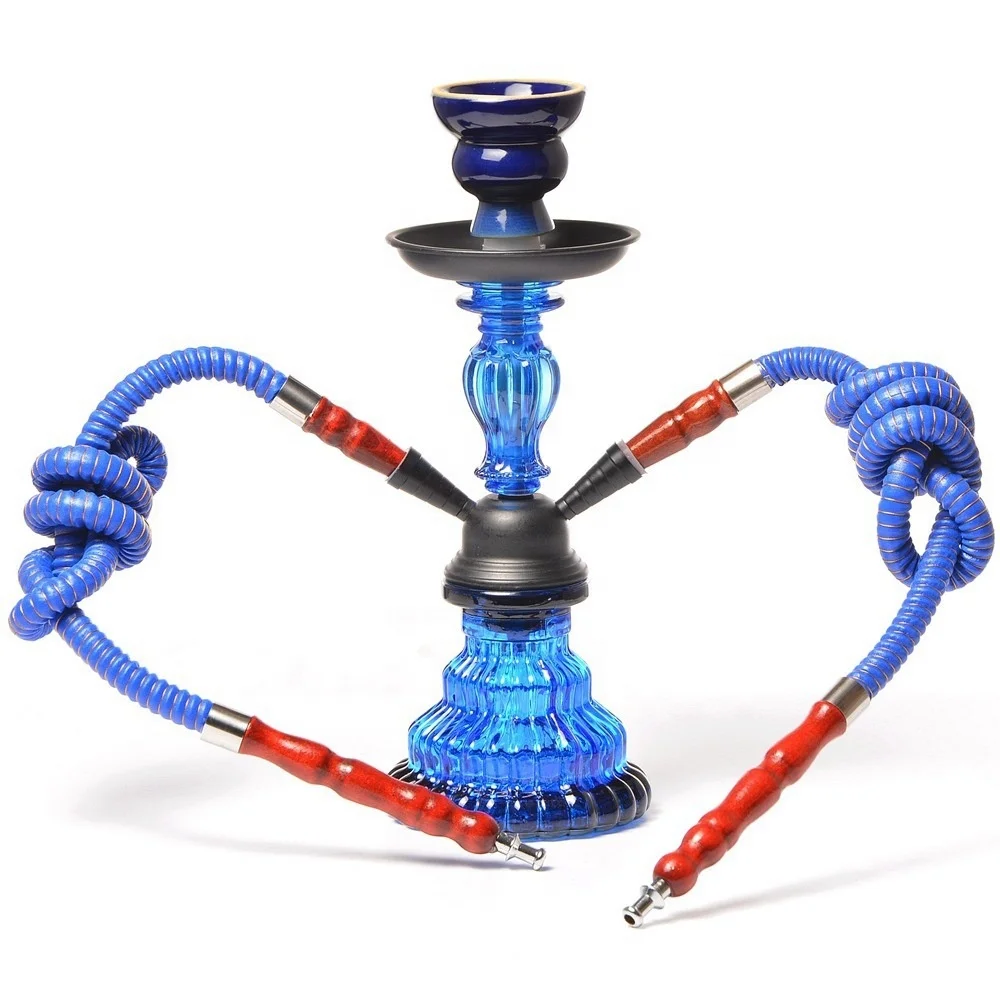 

2021 hot sale factory direct sale hookah set double pipe hookah, Picture