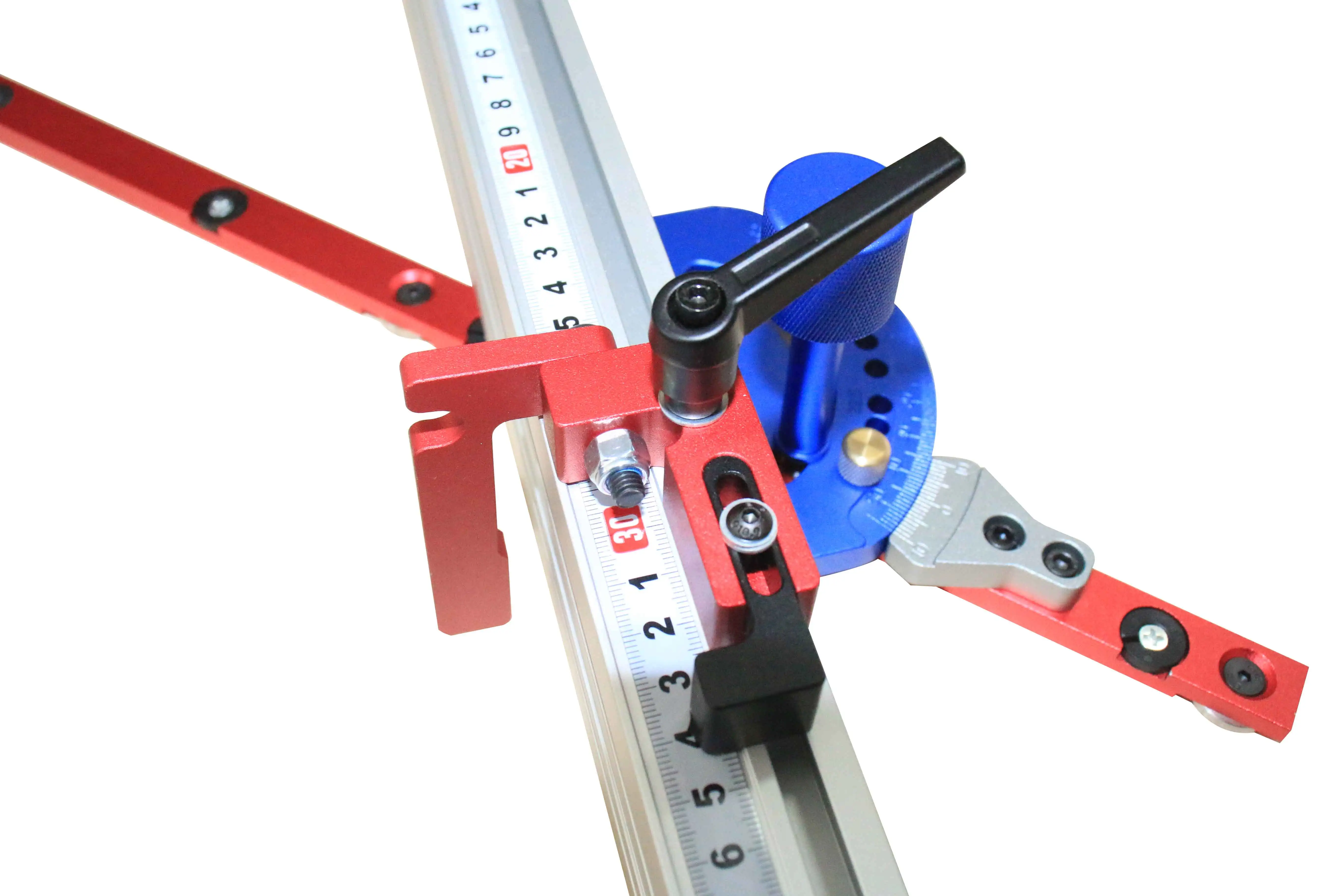 Woodworking 090 Degree Angle Miter Gauge System With Aluminum Alloy