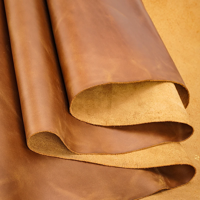 Top Grain Cow Hide Cattle Real Leather Material Full Grain