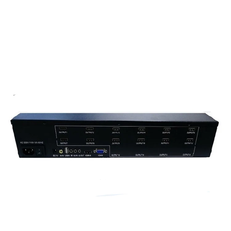 

4x4 HD mi Video Wall Processor HD TV 1080P Matrix Controller Splicer Splitter Display 4*4 3*4 3x2 2x2 3x1 1x3 2x3 4x2 2x4