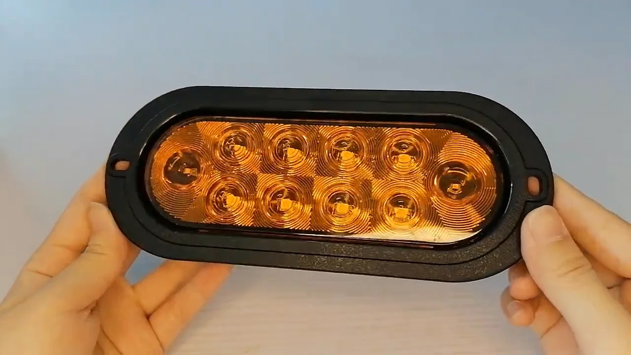 6 Inch New Oval Led Tail Lights 12 Volt 6 Oval Led Tail Lights Trailer