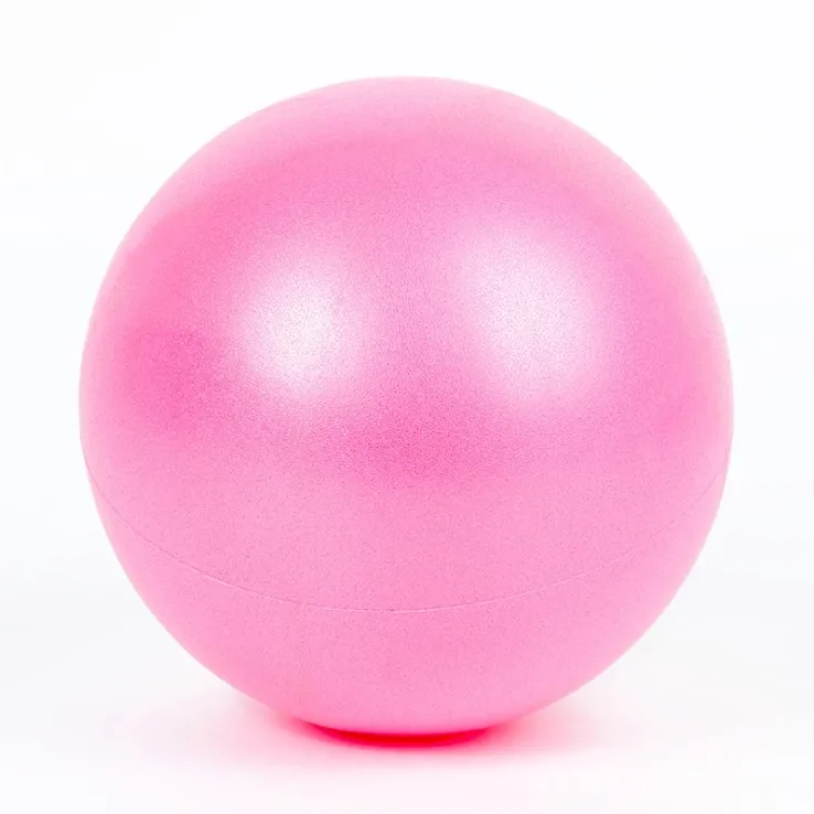 

2021 Factory Hot sale ECO Friendly Home Exercise Straw Yoga Gymnastics Ball  Mini Pilates Ball Yoga Ball For Exercise, Blue purple pink silver red