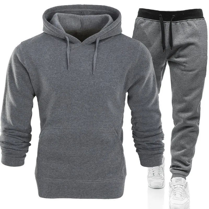 

latest design long sleeve mens hoodies and pants jogging suit