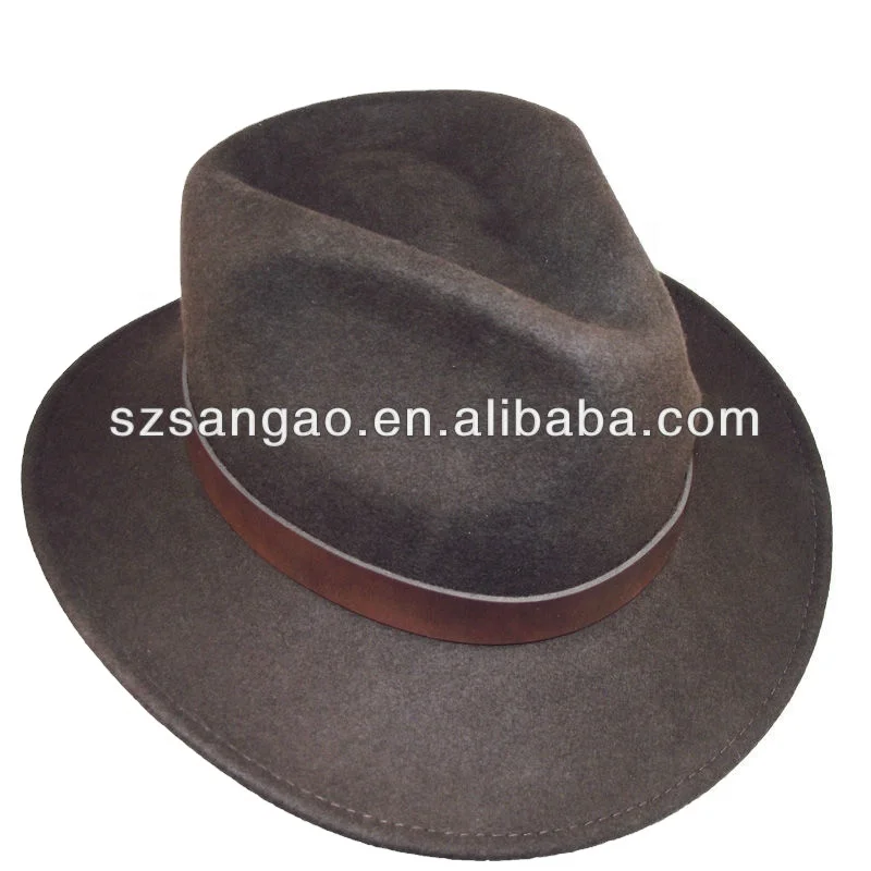 

customized brown large sombrero casual hat