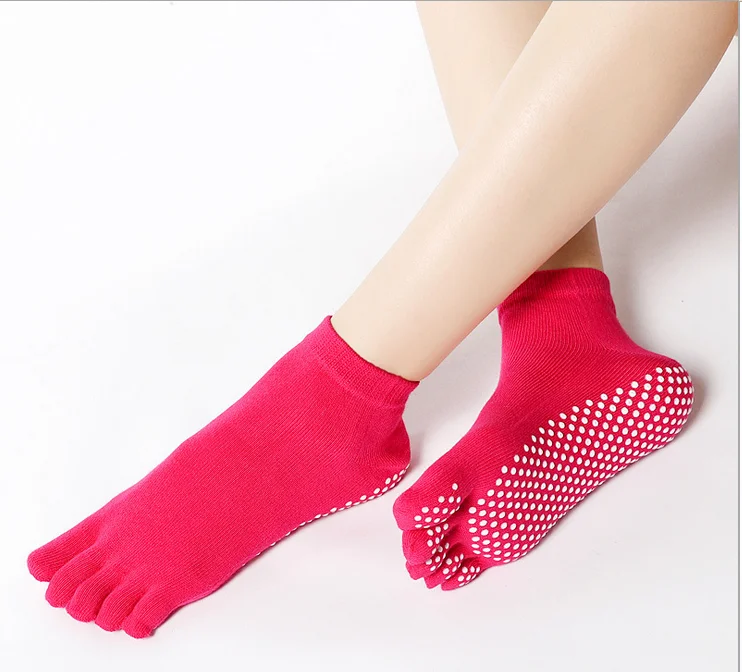 

Wholesale Custom Logo Cotton Non Slip Pair Woman Antislip Pilates Yoga Socks For Women Nonslip, Picture color