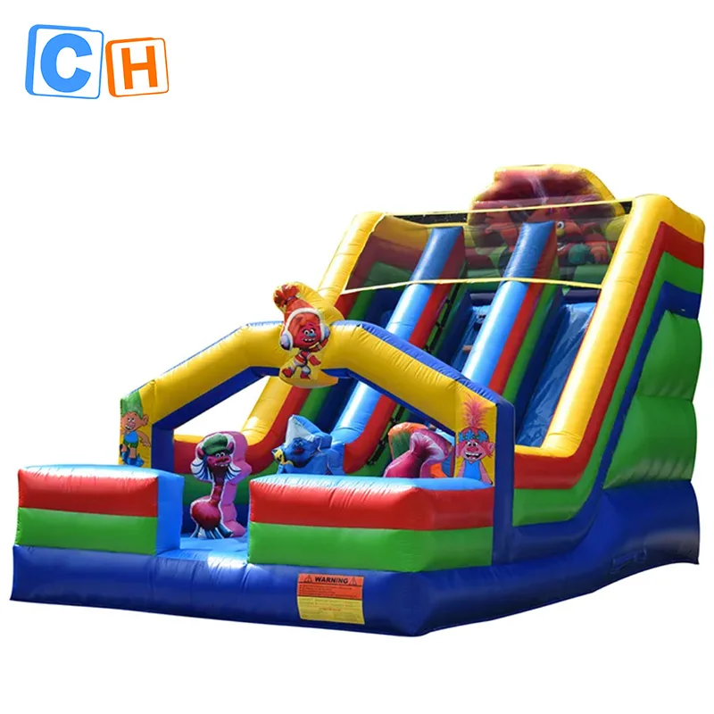 

CH jump house inflatable bouncer slide for saleadult inflatable bouncer with dry slide for kids