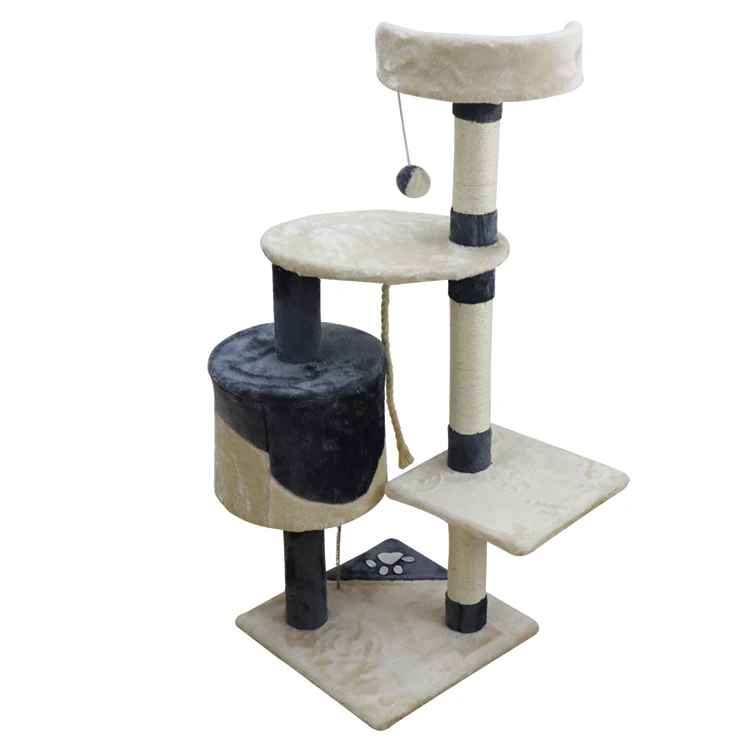 

Sun Pet Factory Supply Cat Tree Scratching Furniture Toy, Accept customized