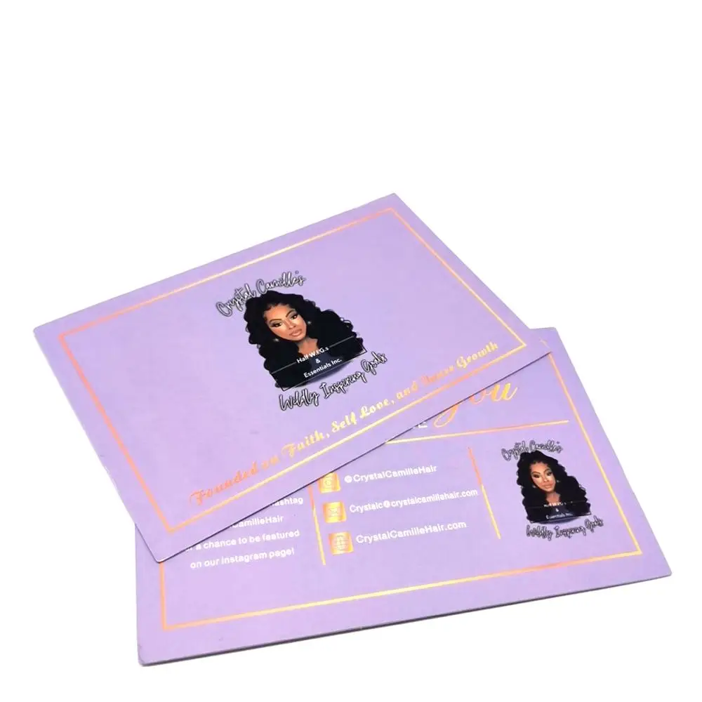 
High quality customized business paper card printing / greeting card / thank you card / postcard 