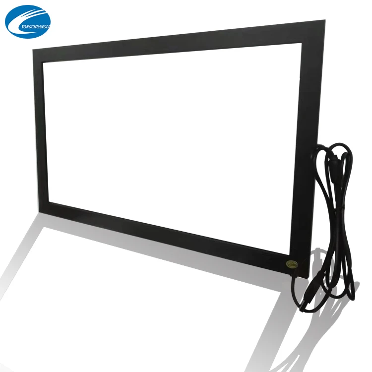 

infraread touch frame ir touch frame 20 points support customized factory direct sale, Black