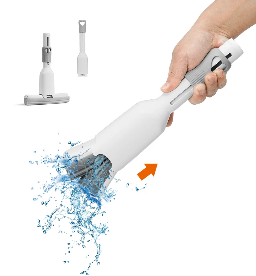

Jesun Multi Functional Mini Hand Held Desk Squeeze Table Mop Cleaner