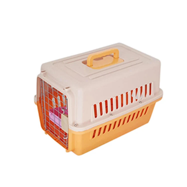 

Pet Air box Dog aircraft consignment box car dog cage portable empty carrying case Aviation check-in suitcase car cage, Multi colors