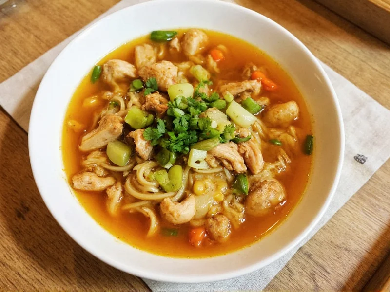 Chicken Vegetable Noodle Soup: Recipe & Benefits