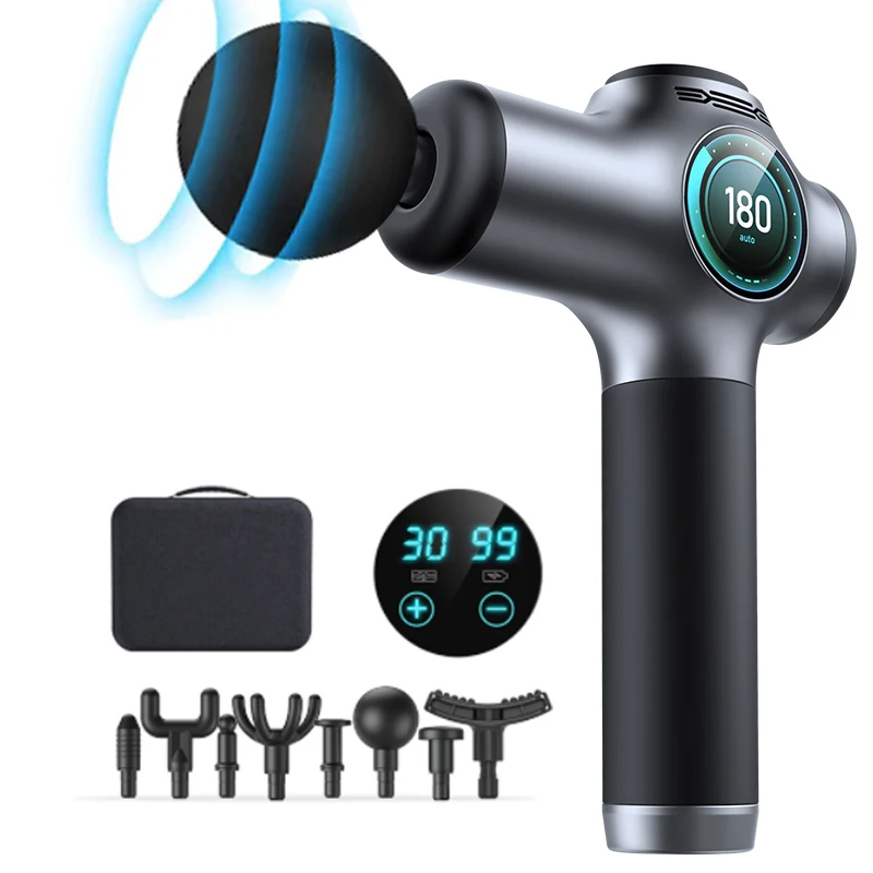 

2023 Best Hot Fascia Gun Massager Body Sport Pistolet Wholesale Electric Impulse Massage Gun