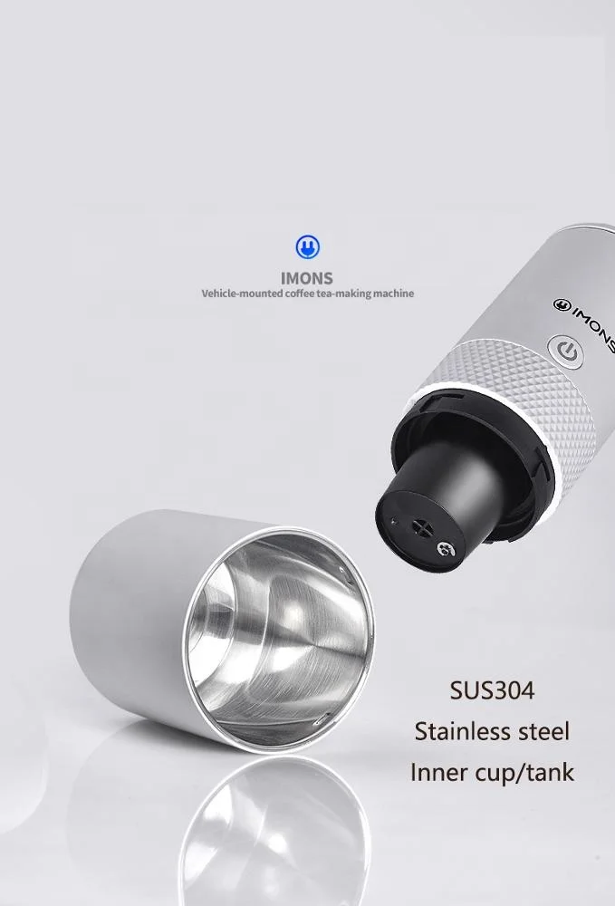 
Best buy single cup Double walls 12v coffee and tea machine CAN HEAT WATER use k cup tea grounded coffee 