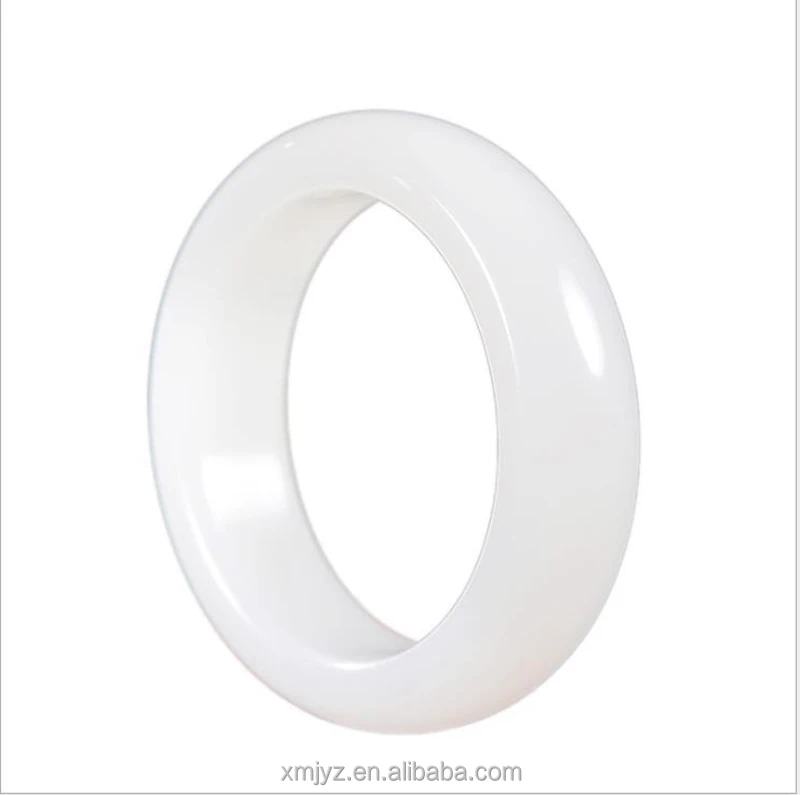 

Xinjiang Hetian Jade Ring White Jade Ring Male Models Female Models 16-20 Fingers