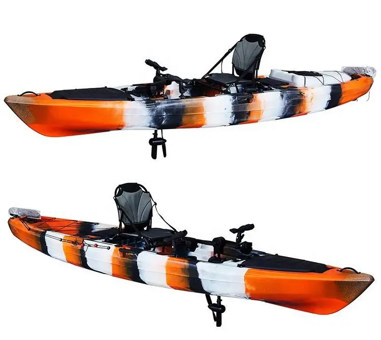 

New Design Pedal Kayak with Rudder sit on top fishing kayak foot pedal, Customized