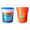 New wholesale portable custom logo printed 5 gallon plastic bucket with handle and lid