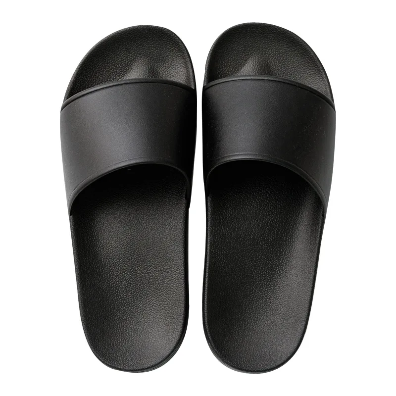 

Factory Wholesale Unisex Custom Flat Slides Sandals For Men And Women Waterproof Pvc Slippers