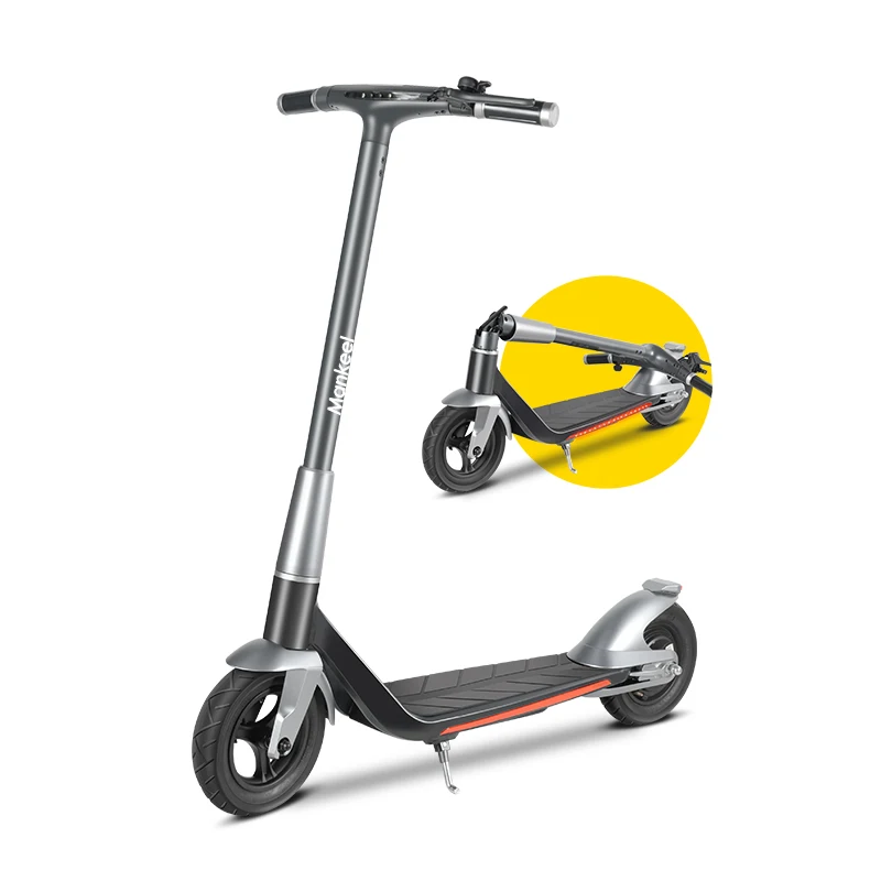 

Mankeel MK006 Silver Wings Powerful Adult Scooter Electric Two Wheel Foldable Fast E Electric Scooter