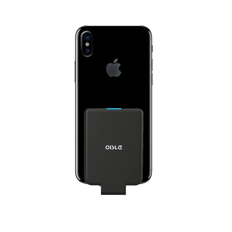 

OISLE Travel Magnetic Portable Battery Charger Power Bank For IPhone, Black,white,pink,red,blue