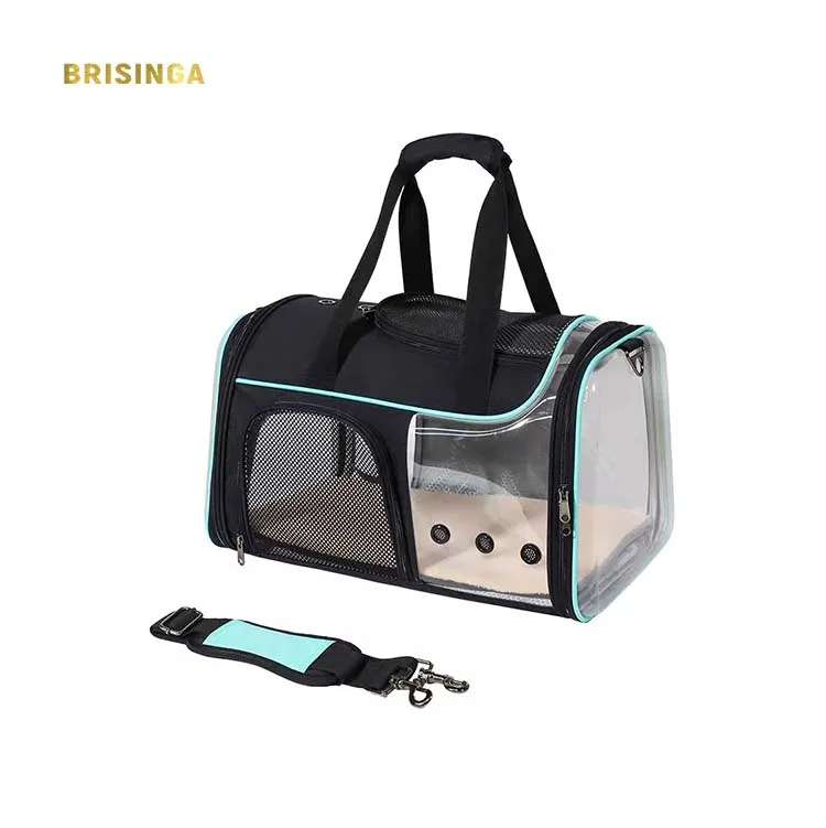 

Soft Sided Pet Carrier for Cats and Dogs Portable Cozy Travel Pet Bag Car Seat Safe Carrier